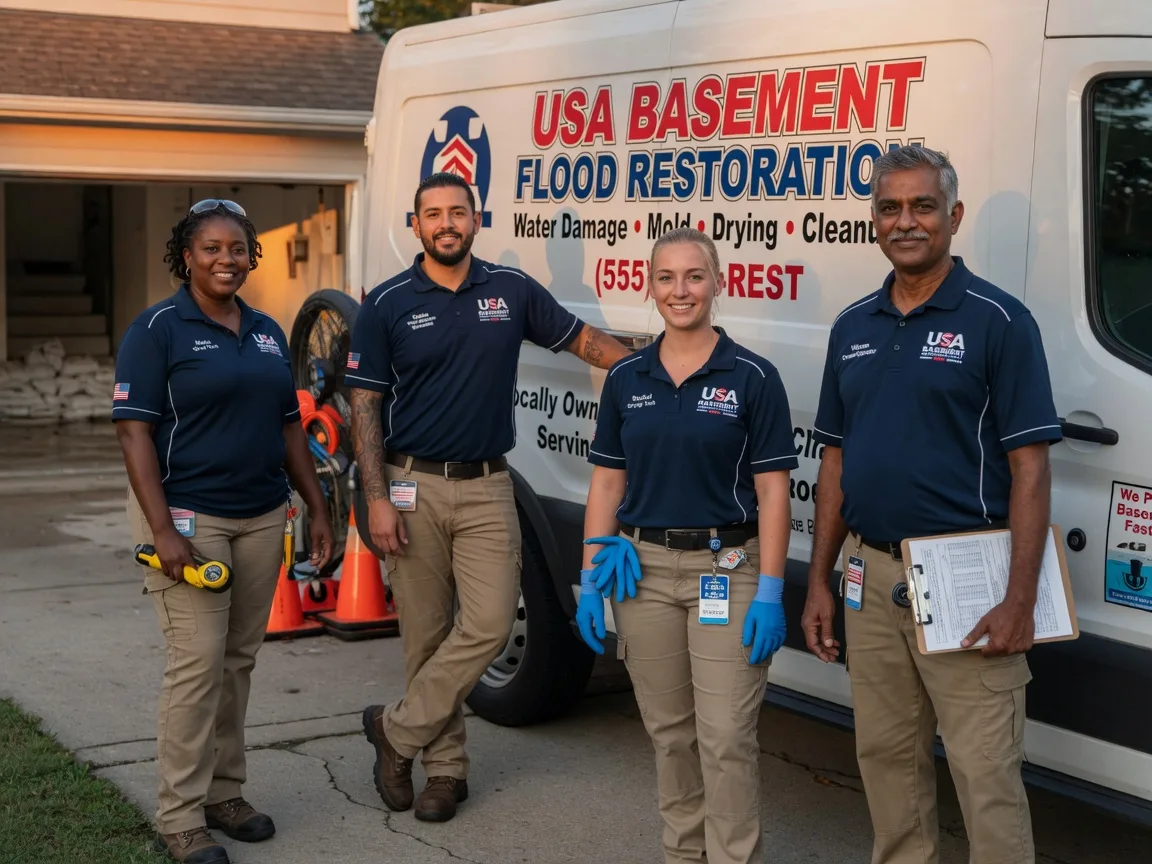 Basement Flood Cleanup company in Valley Bend, WV