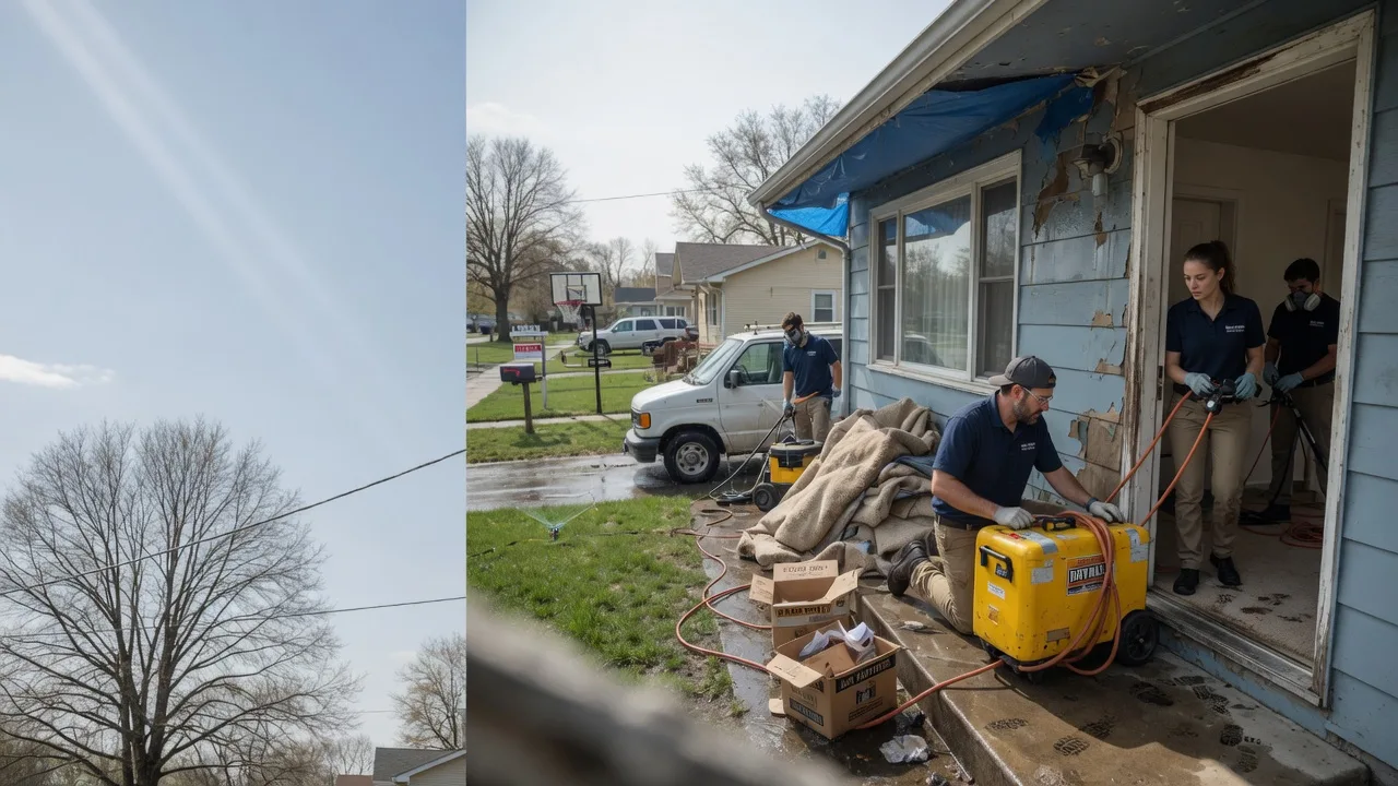 Basement Flood Cleanup in Valley Bend, WV near me